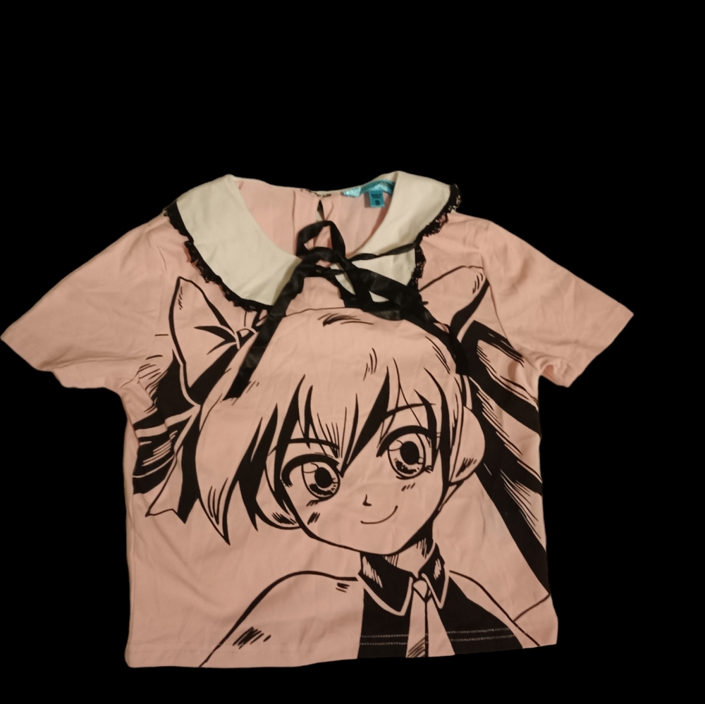 Hatsune Miku top lace Japan L.E. Dollskill Lolita Pink kawaii
